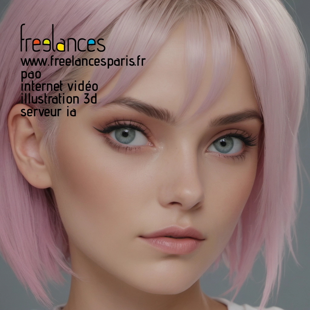 Pao mise en page internet vidéo illustration 3d serveur IA générative AI freelance paris studio de création magazines 8l4sezv0